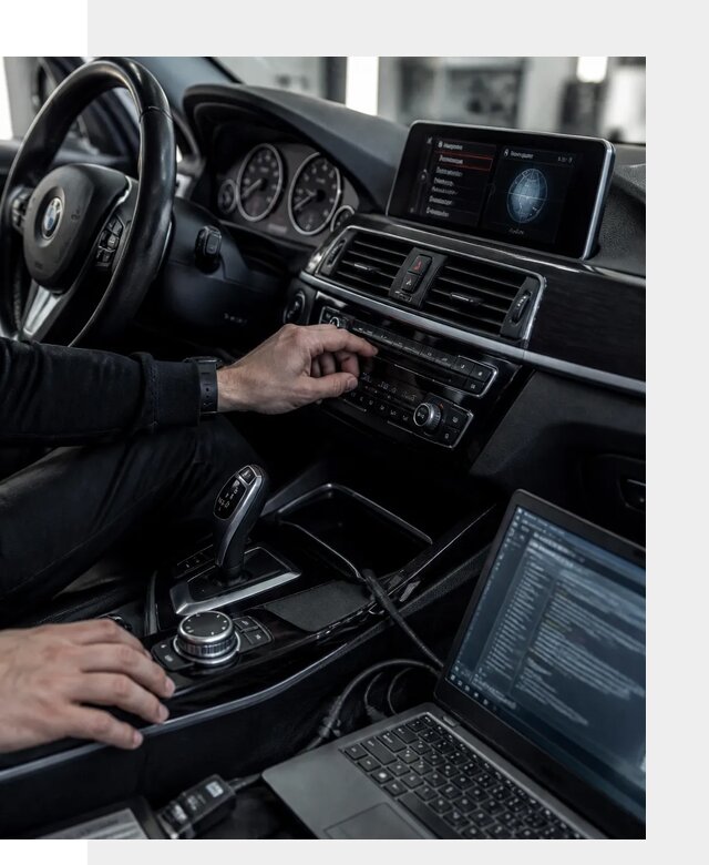 Русификация автомобилей BMW с адаптацией меню и функций в Искитиме