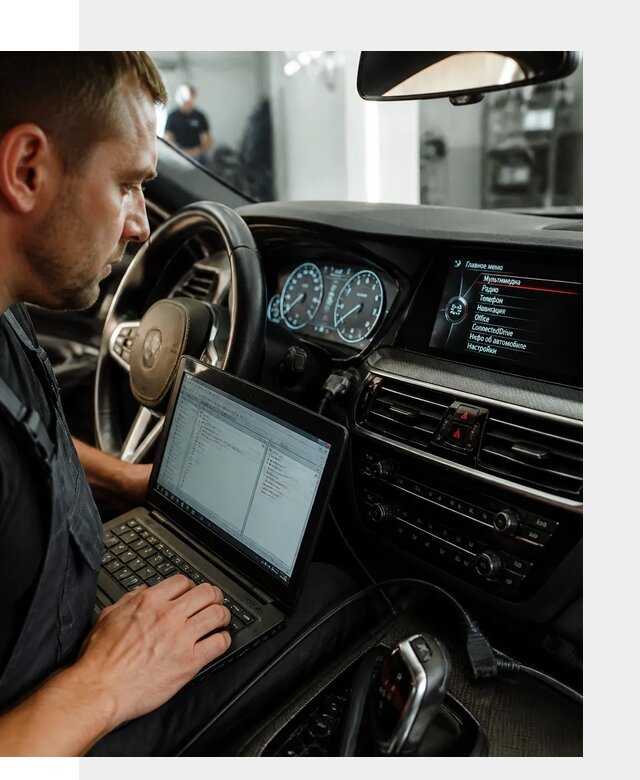 Русификация приборной панели BMW для авто в Искитиме от компании