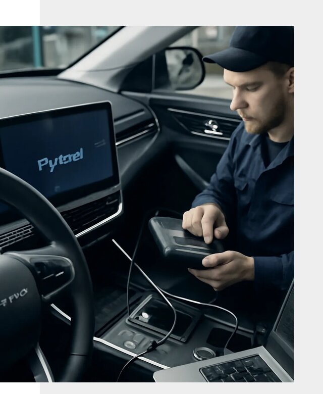 Русификация автомобилей Jetour с адаптацией меню в Искитиме