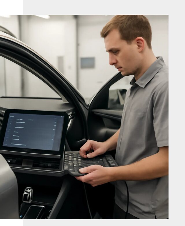 Русификация мультимедиа автомобилей Lynk Co в Искитиме