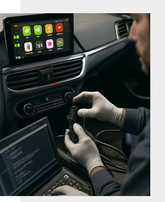 Активация Apple CarPlay в Искитиме для штатной мультимедиа