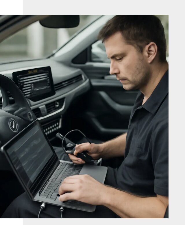Настройка телематики автомобиля под ключ для авто в Искитиме