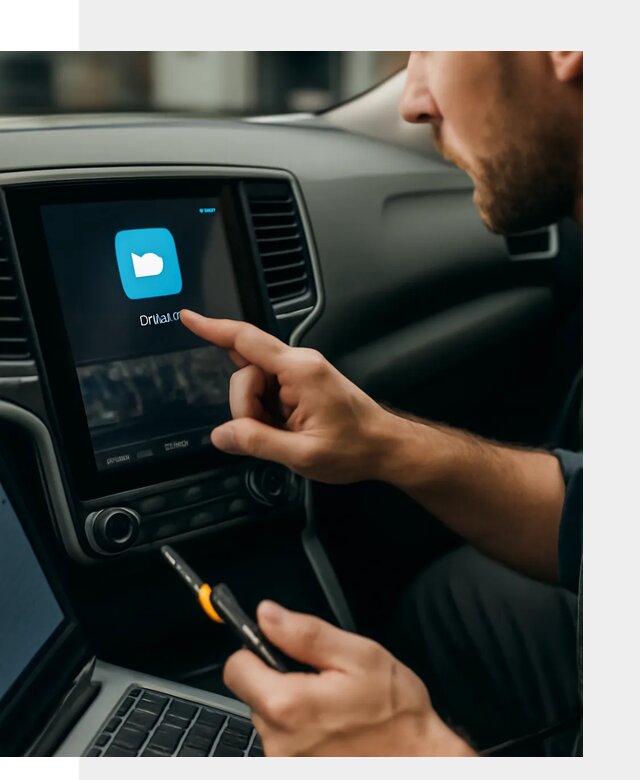 Установка VK Видео на штатный экран автомобиля в Искитиме