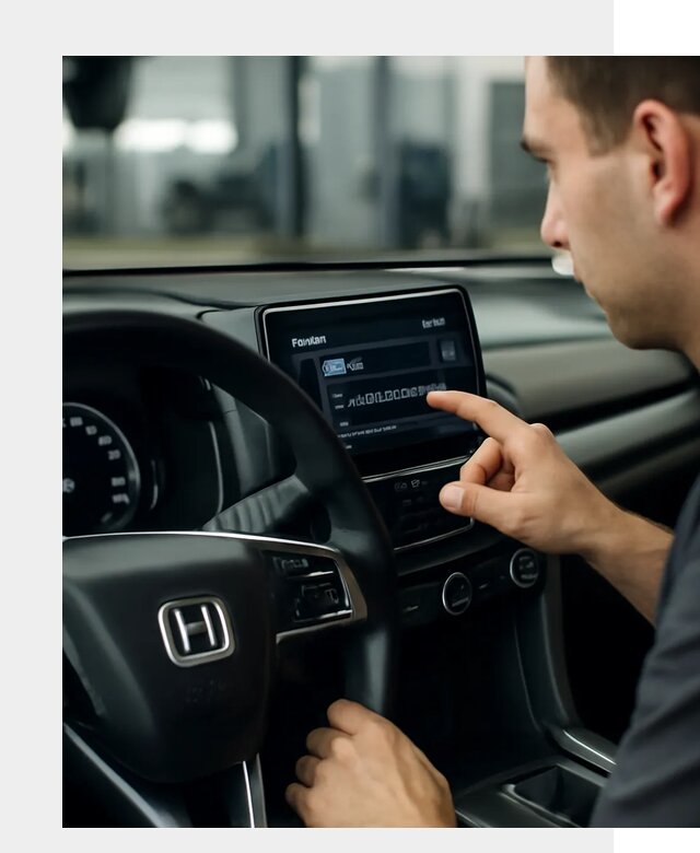 Русификация панели приборов Honda в Искитиме по цене 5096 ФастМобиль-Скм