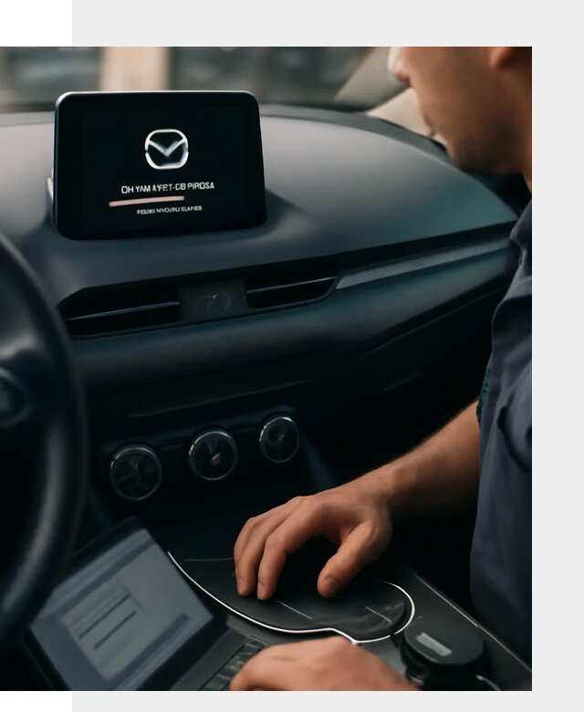 Установка приложений Mazda на мультимедийную систему в Искитиме