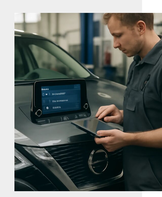 Русификация мультимедиа Nissan в Искитиме от 6625 р. | ФастМобиль-Скм