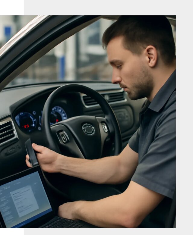 Русификация приборной панели Nissan для авто в Искитиме