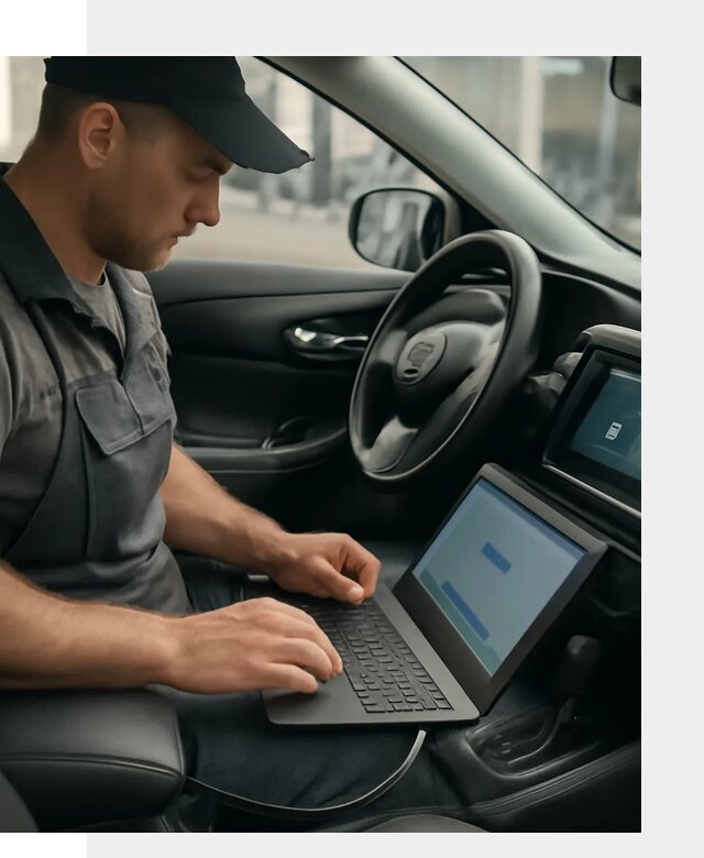 Установка приложений для автомобилей Nissan в Искитиме