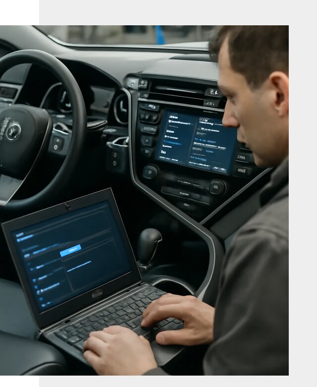 Русификация Toyota Camry 80 для мультимедиа в Искитиме